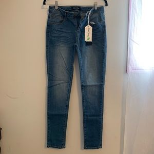 Medium Wash Skinny Jeans